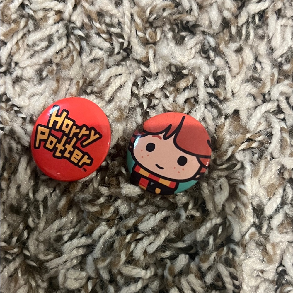 Harry Potter Kids Button Set - Red